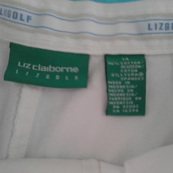 🏌️‍♀️⛳ VINTAGE Liz Golf White Shorts ⛳🏌️‍♀️ - Picture 4 of 6